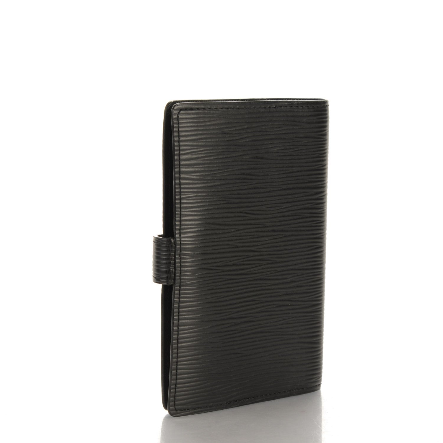 Louis Vuitton Epi Small Ring Agenda Cover Black 3 of 6