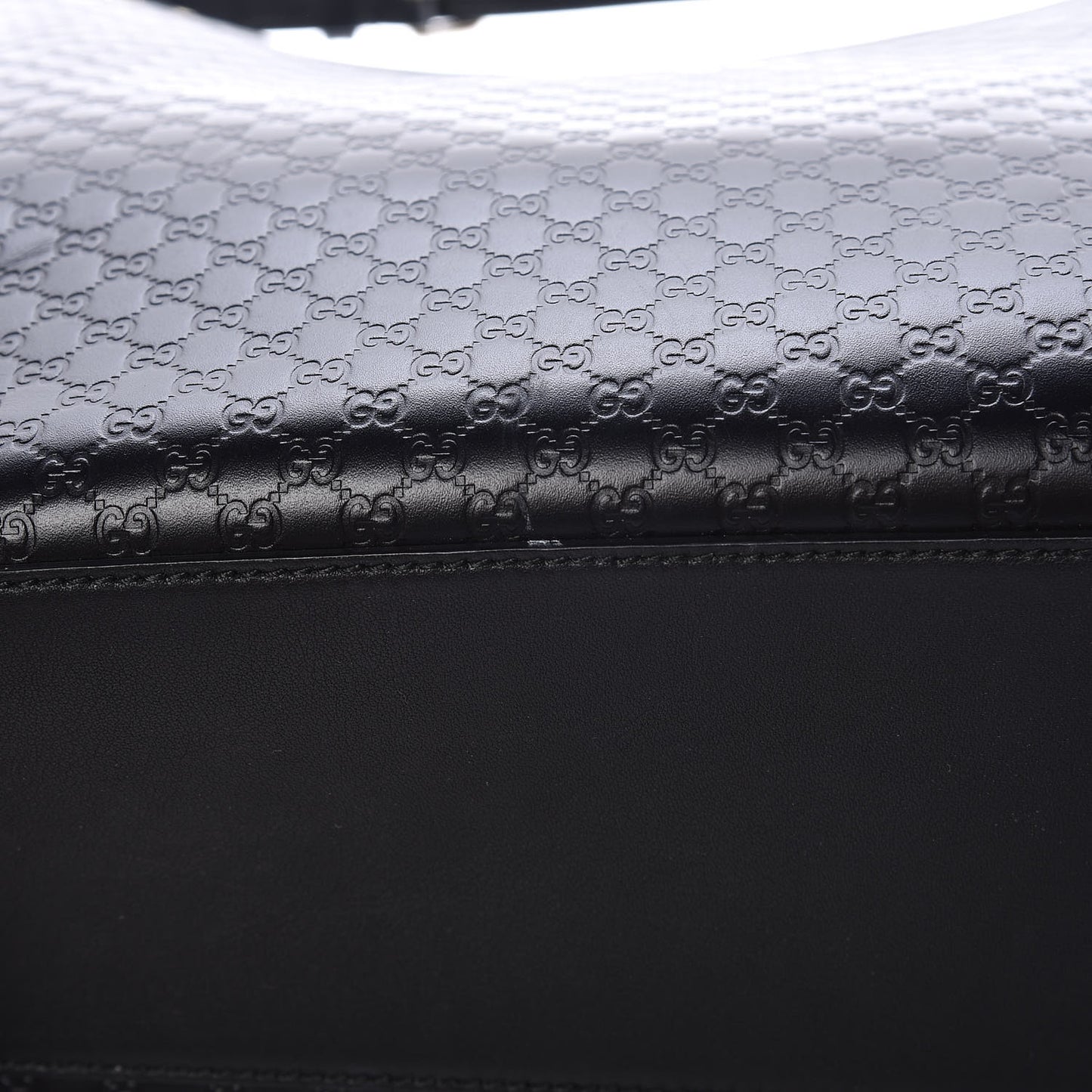 Soft Microguccissima Margaux Shoulder Bag Black