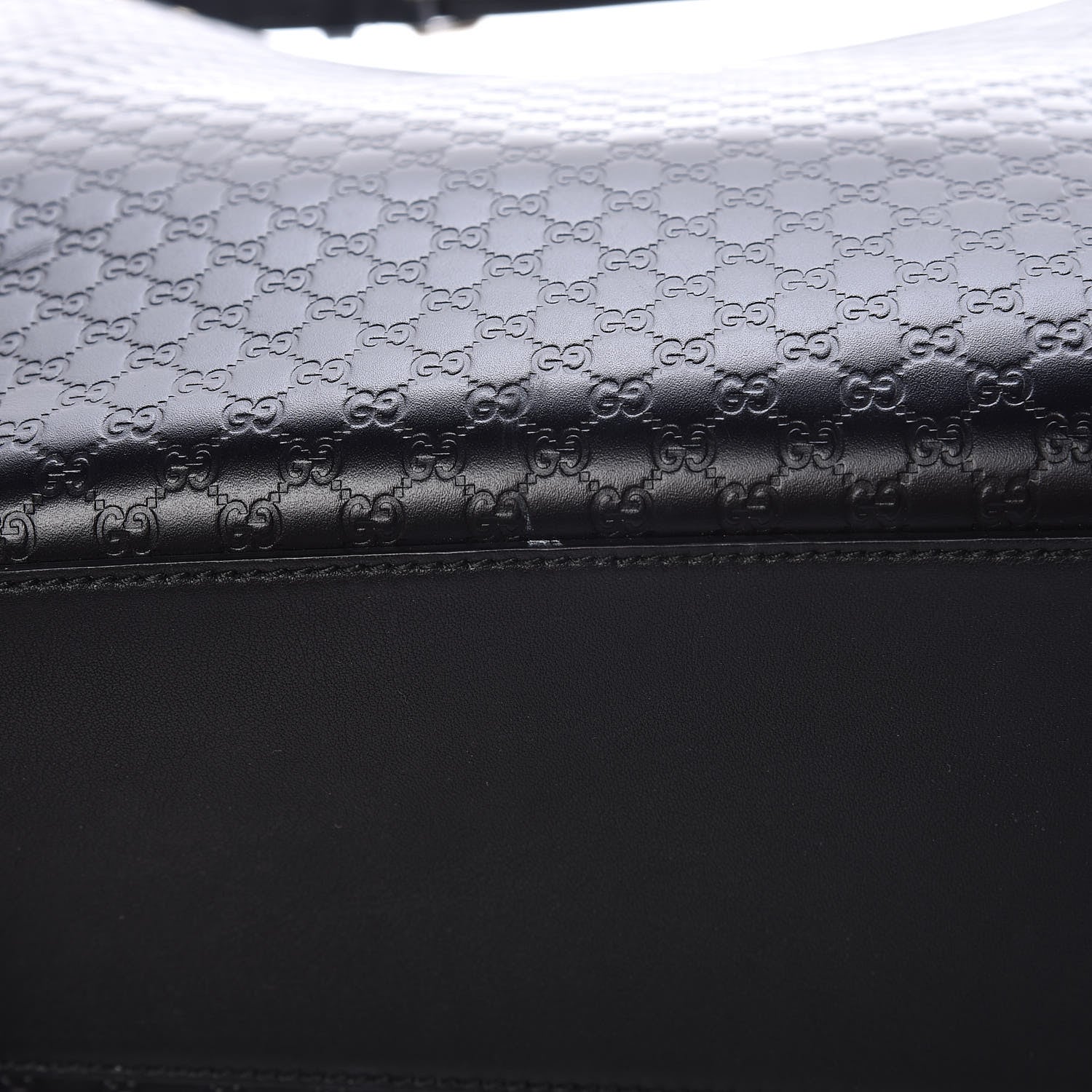 Gucci Soft Microguccissima Margaux Shoulder Bag Black 10 of 10