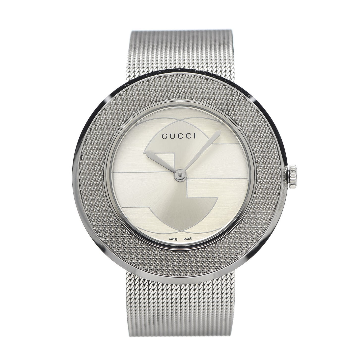 Stainless Steel 36mm U-Play Mesh Quartz Watch