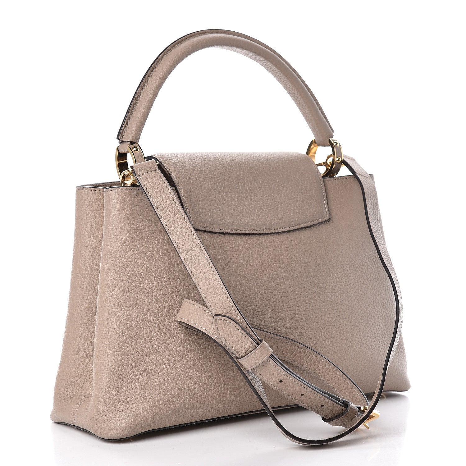 Louis Vuitton Taurillon Capucines PM Galet 3 of 11