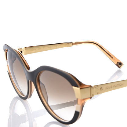 Louis Vuitton Petit Soupcon Cat Eye Sunglasses Z0487W Brown 5 of 8