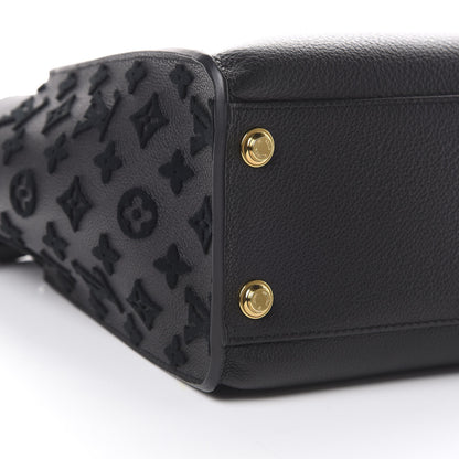Louis Vuitton Calfskin Monogram Tufting On My Side Black 17 of 19