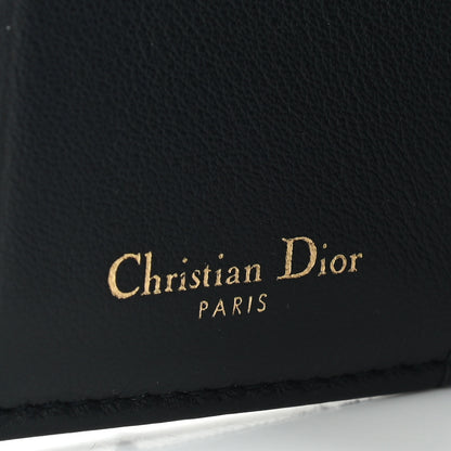 Christian Dior Oblique Saddle Lotus Wallet Blue 6 of 7