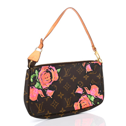 Louis Vuitton Monogram Roses Pochette Accessories 2 of 5
