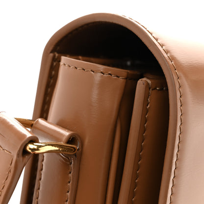 Celine Shiny Calfskin Medium Triomphe Bronze 14 of 16
