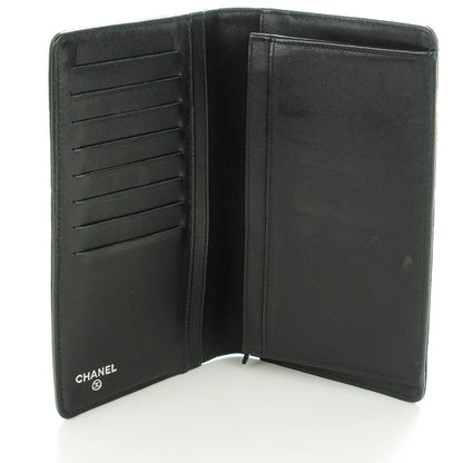 Chanel Caviar Timeless CC Yen Wallet Black 5 of 8