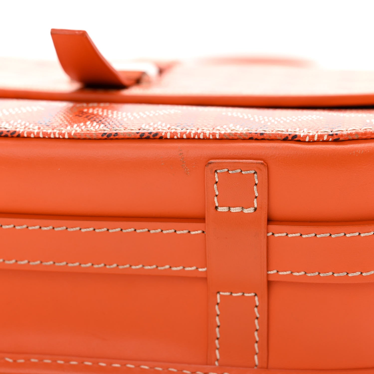 Goyard Goyardine Belvedere II PM Messenger Bag Orange 14 of 14