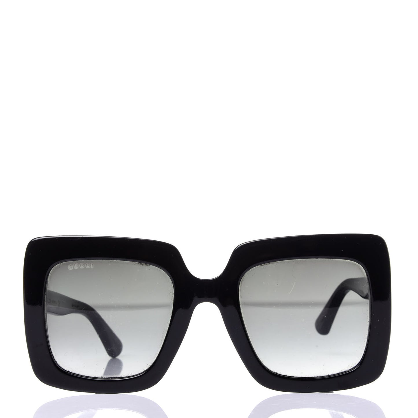 Acetate Square Frame Sunglasses GG0053S Black