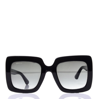 Gucci Acetate Square Frame Sunglasses GG0053S Black 2 of 8
