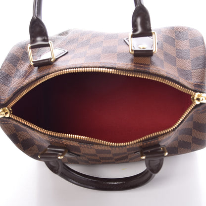 Louis Vuitton Damier Ebene Speedy Bandouliere 25 8 of 11