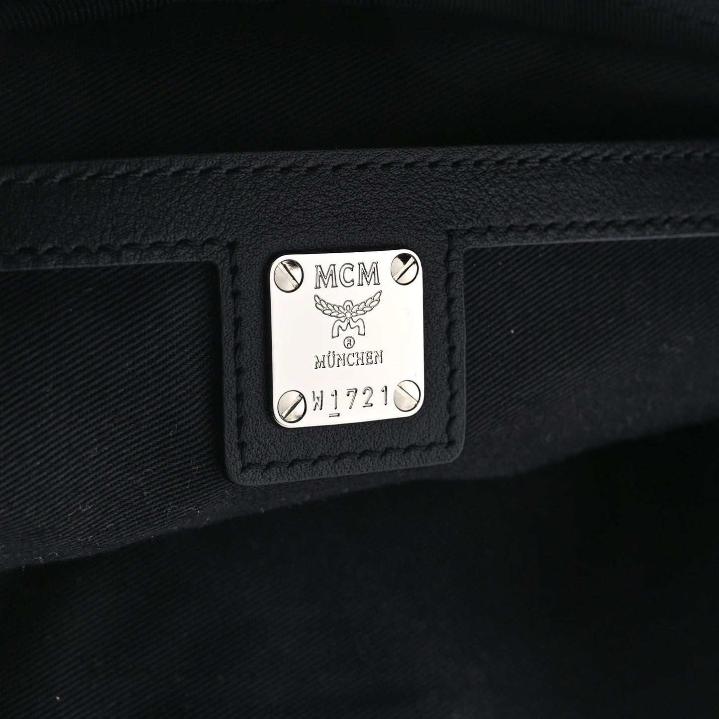 Calfskin Ottomar Monogram Fursten Belt Bag Black