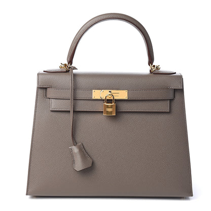 Hermes Epsom Kelly Sellier 28 Etain 1 of 10