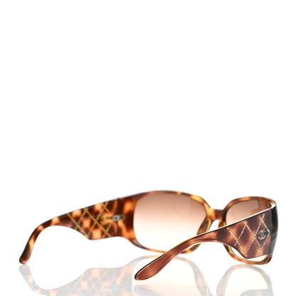 Chanel Acetate Crystal CC Sunglasses 5080-B Brown 4 of 8