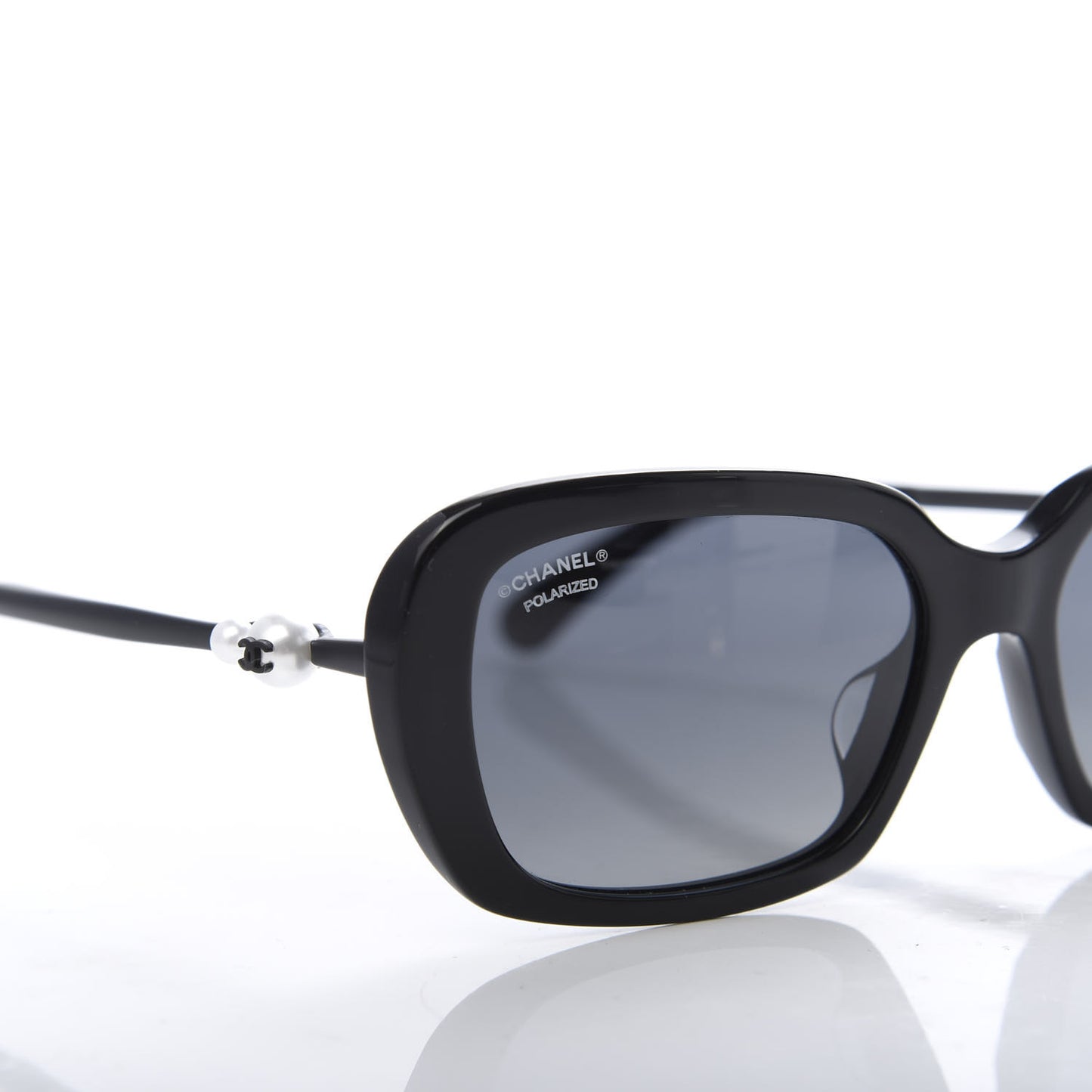 Pearl Square Polarized Sunglasses 5427-H-A Black