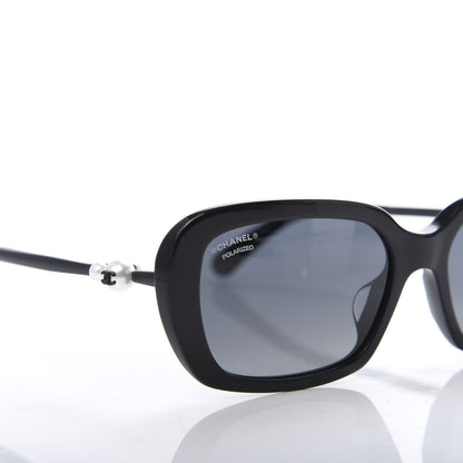 Chanel Pearl Square Polarized Sunglasses 5427-H-A Black 7 of 8