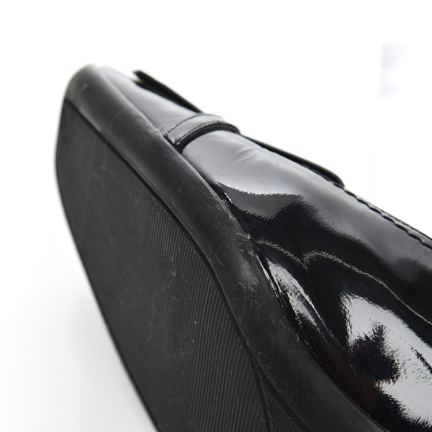 Patent Fringe Pumps 38.5 Black