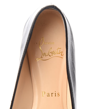 Christian Louboutin Shiny Nappa Ballalla Flats 38 Black 7 of 7