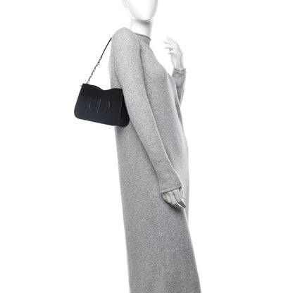 Christian Dior Calfskin CD Signature Mini Hobo Bag Black 2 of 11