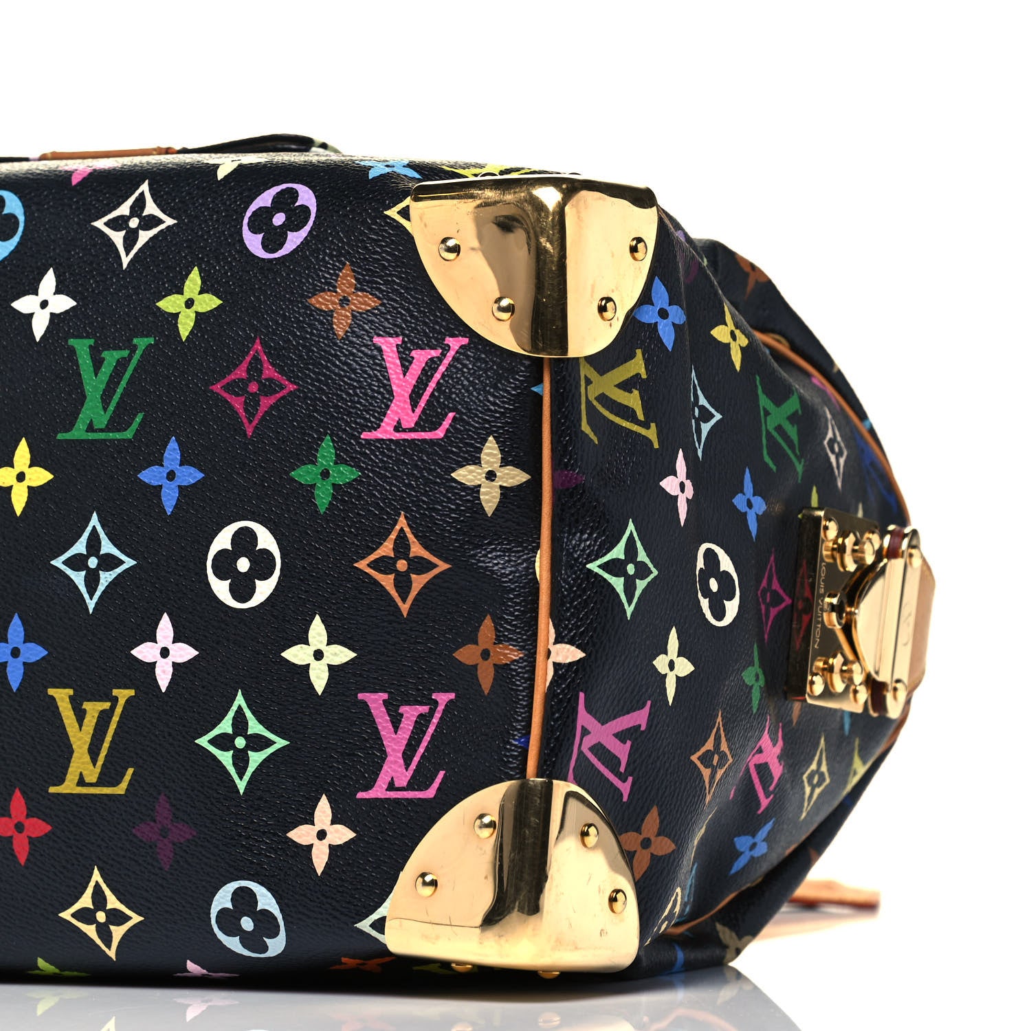 Louis Vuitton Monogram Multicolor Speedy 30 Black 6 of 8