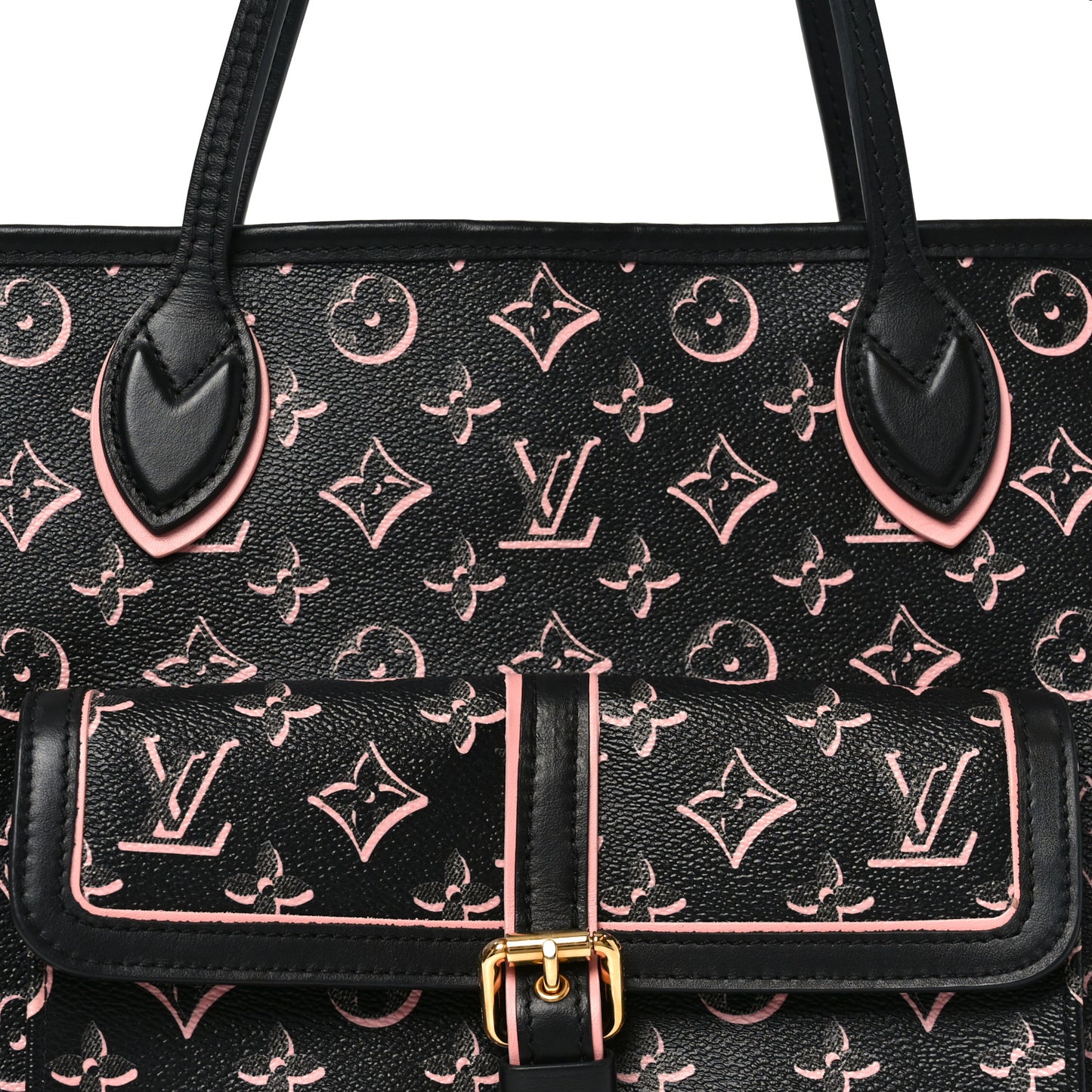 Monogram Fall For You Neverfull MM Black