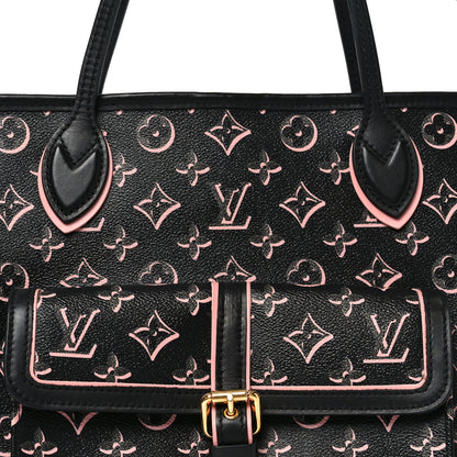 Louis Vuitton Monogram Fall For You Neverfull MM Black 8 of 12