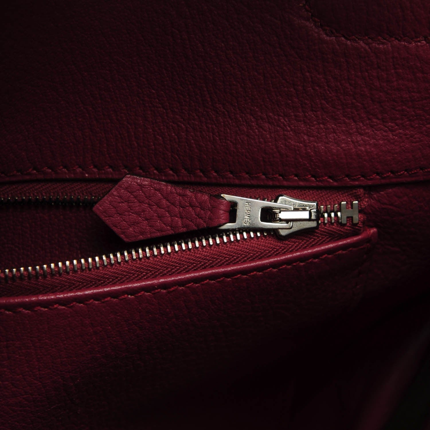 Hermes Taurillon Clemence Birkin 40 Bois de Rose 9 of 22