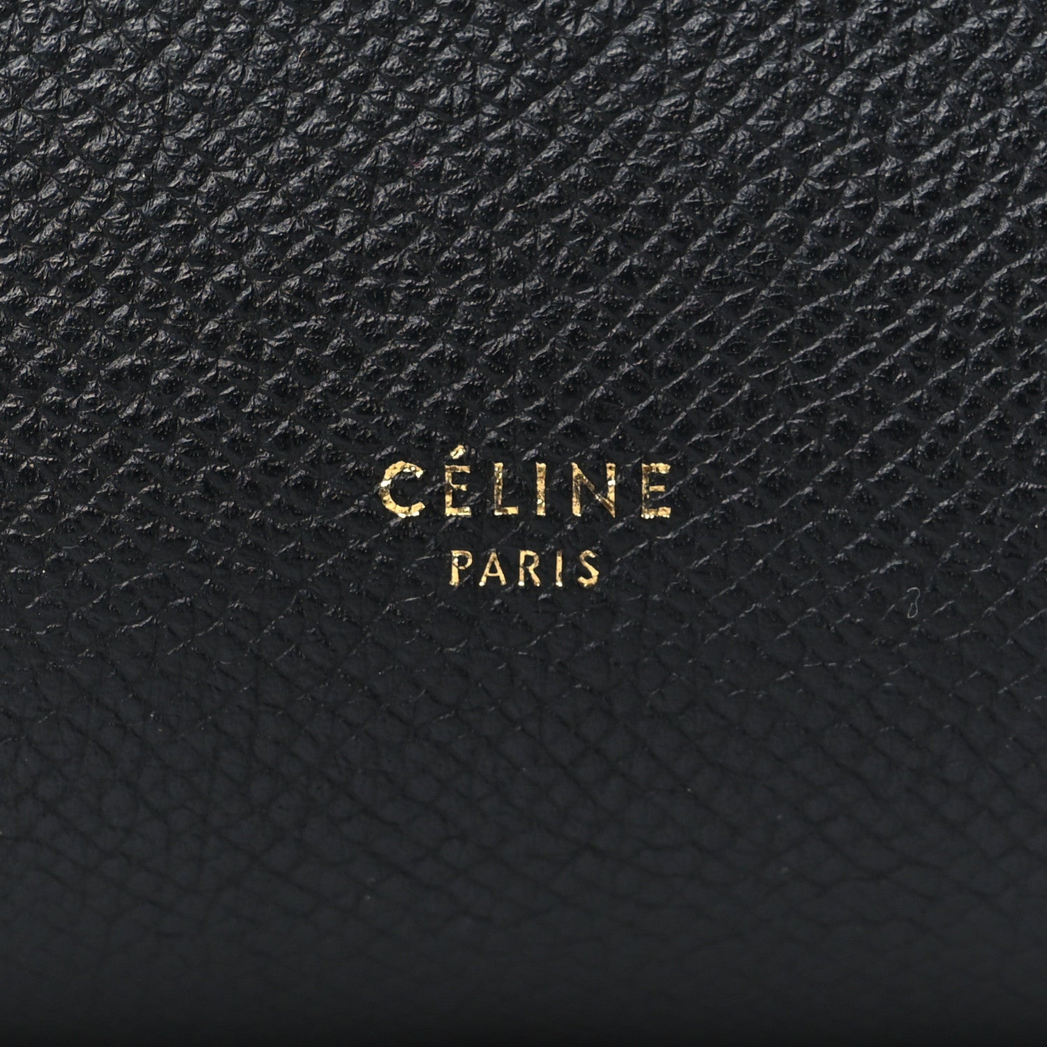 Celine Grained Calfskin Mini Belt Bag Black 6 of 7