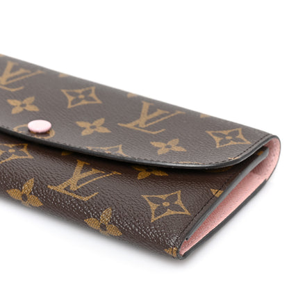 Louis Vuitton Monogram Emilie Wallet Rose Ballerine 8 of 8