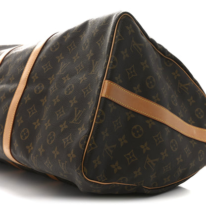 Louis Vuitton Monogram Keepall Bandouliere 55 9 of 10