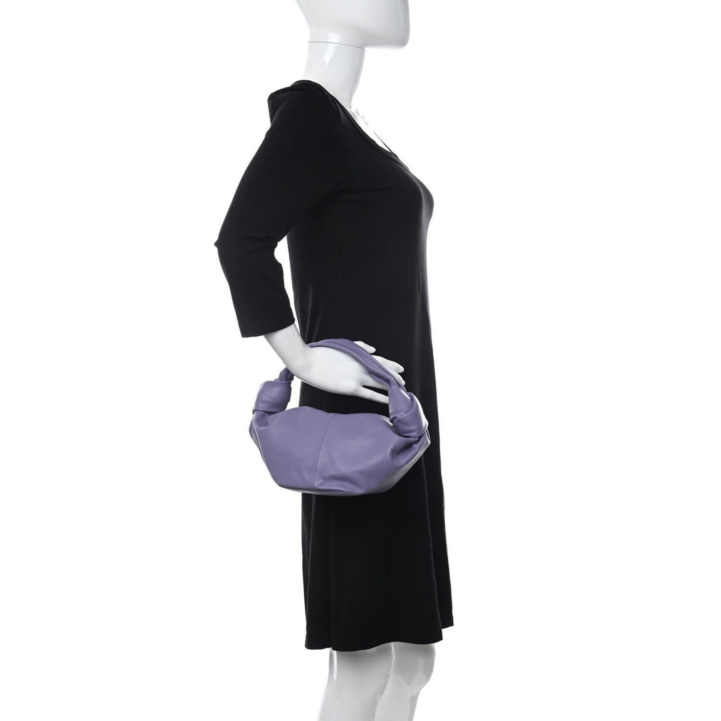 Nappa Mini Double Knot Bag Lavender