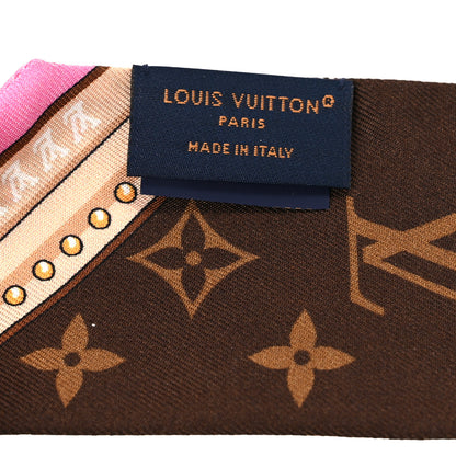 Louis Vuitton Silk Ultimate Monogram BB Bandeau Black 4 of 5