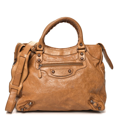 Balenciaga Agneau Giant 12 Rose Gold Hardware Velo Cumin 1 of 15