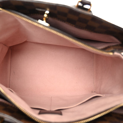 Louis Vuitton Cuir Taurillon Damier Ebene Normandy Magnolia 5 of 11