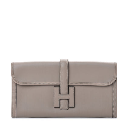Hermes Swift Jige Elan 29 Clutch Gris Asphalte 1 of 8