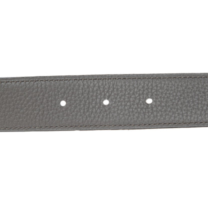 Hermes Box Togo 32mm Guilloche H Belt 105 Black Etain 5 of 8