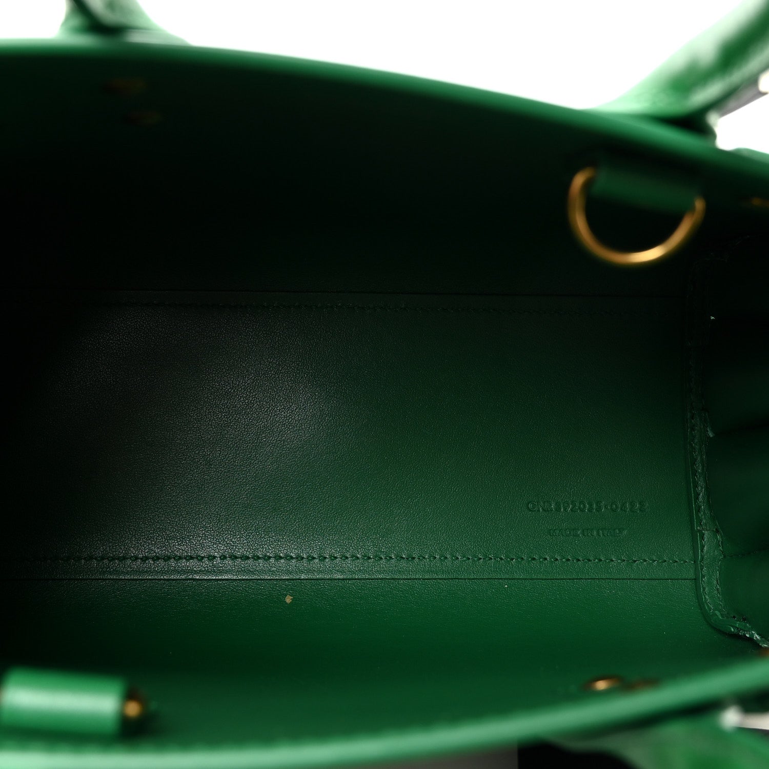 Saint Laurent Calfskin Nano Sac De Jour New Vert Praire 5 of 9