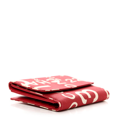 Chanel Canvas 31 Rue Cambon By The Sea Wallet Red 4 of 13