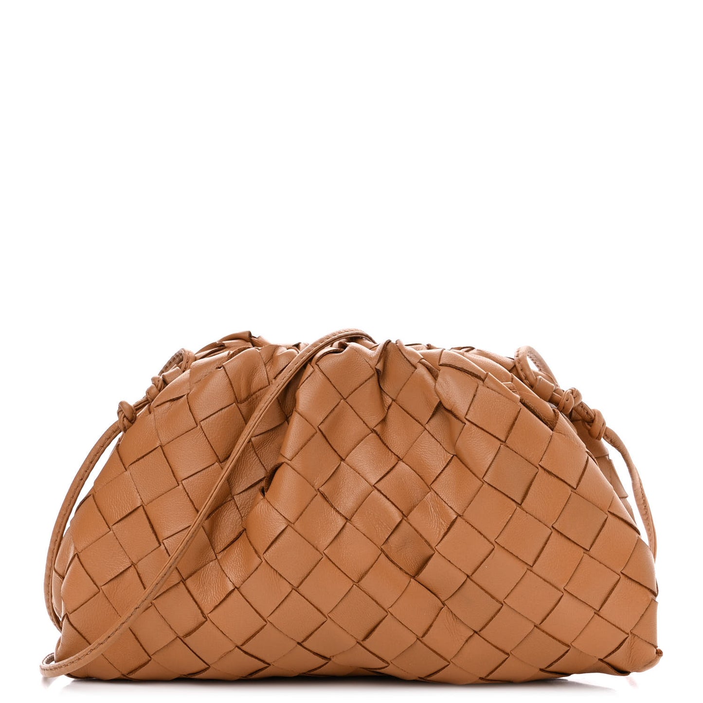 Nappa Intrecciato The Mini Pouch Carmel