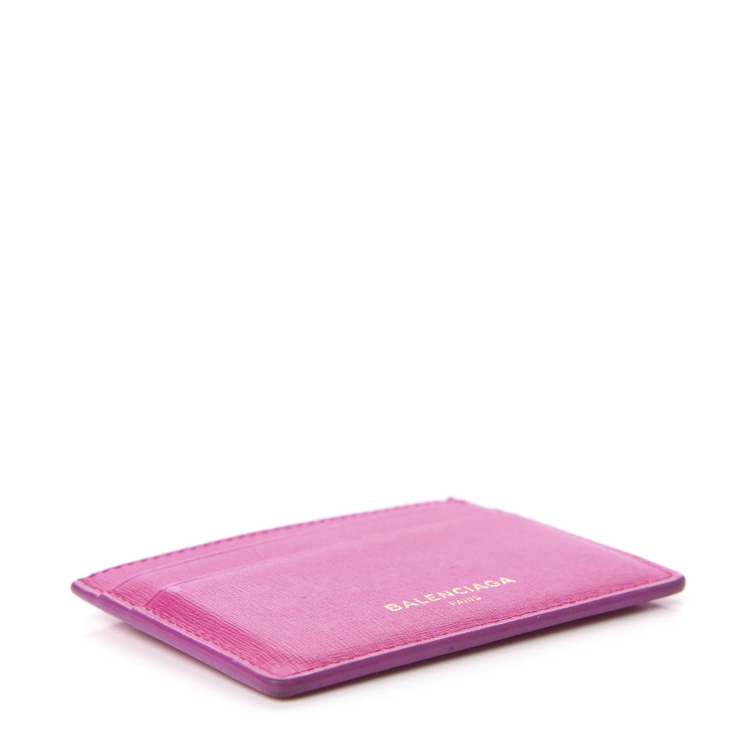 Balenciaga Calfskin Multi Card Case Rose Magenta 4 of 12