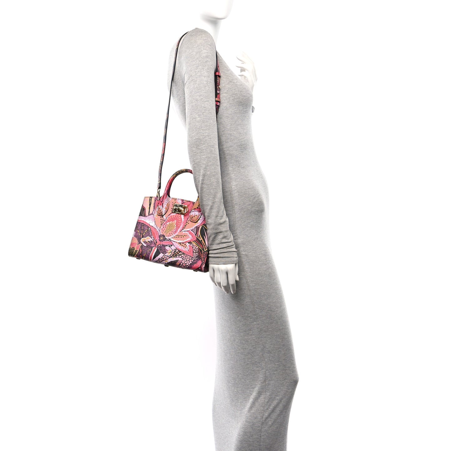 Calfskin Batik Print Small The Studio Bag Multicolor