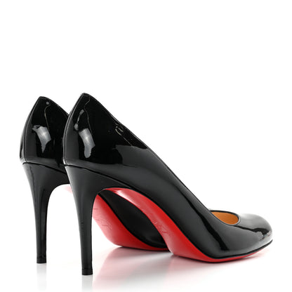 Christian Louboutin Patent Simple 85 Pumps 41.5 Black 4 of 8