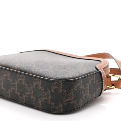 Celine Triomphe Canvas Small Camera Bag Tan 8 of 8