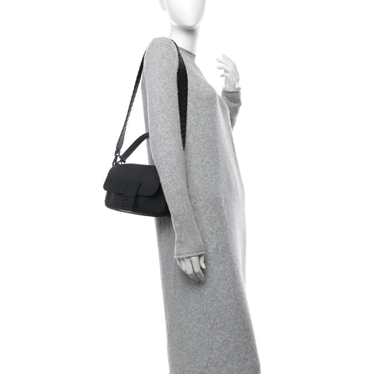 Cuoio Romano Selleria Baguette Black Black