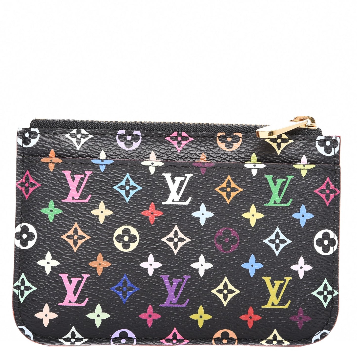 Monogram Multicolor Key Pouch Black Grenade