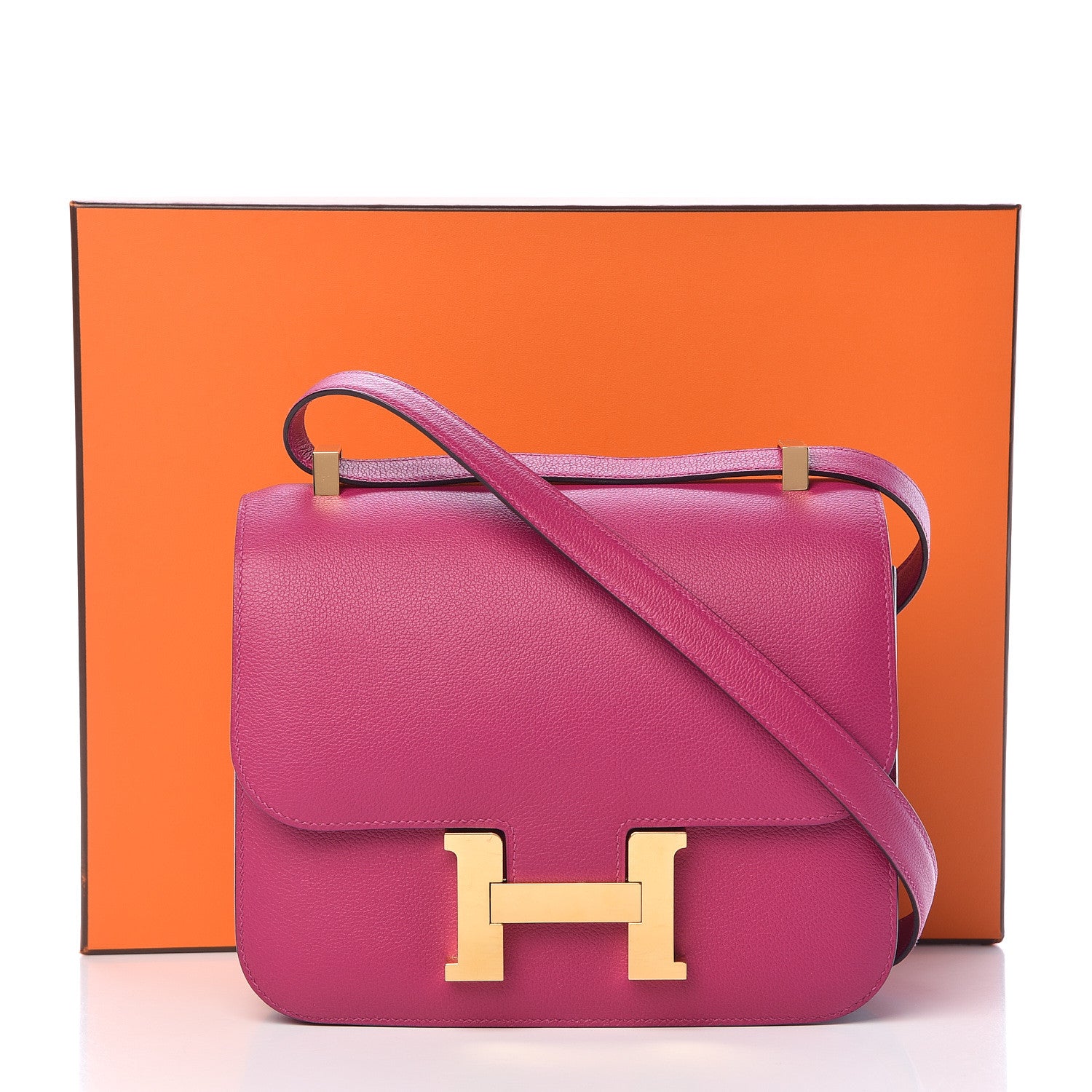 Hermes Evercolor Horseshoe Constance 24 Rose Pourpre Anemone 29 of 29
