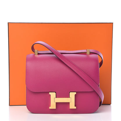 Hermes Evercolor Horseshoe Constance 24 Rose Pourpre Anemone 29 of 29