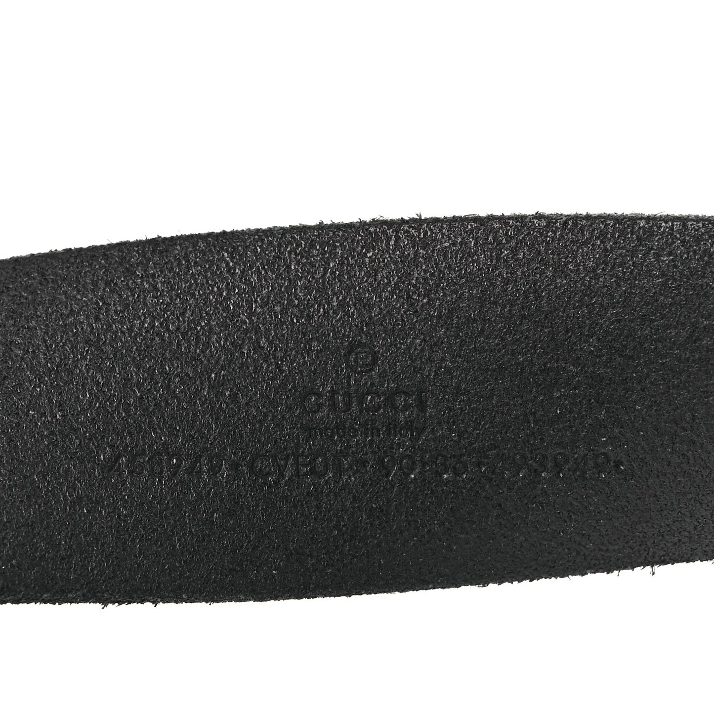 Faded Calfskin Snake Double G 40mm Belt 90 36 Black