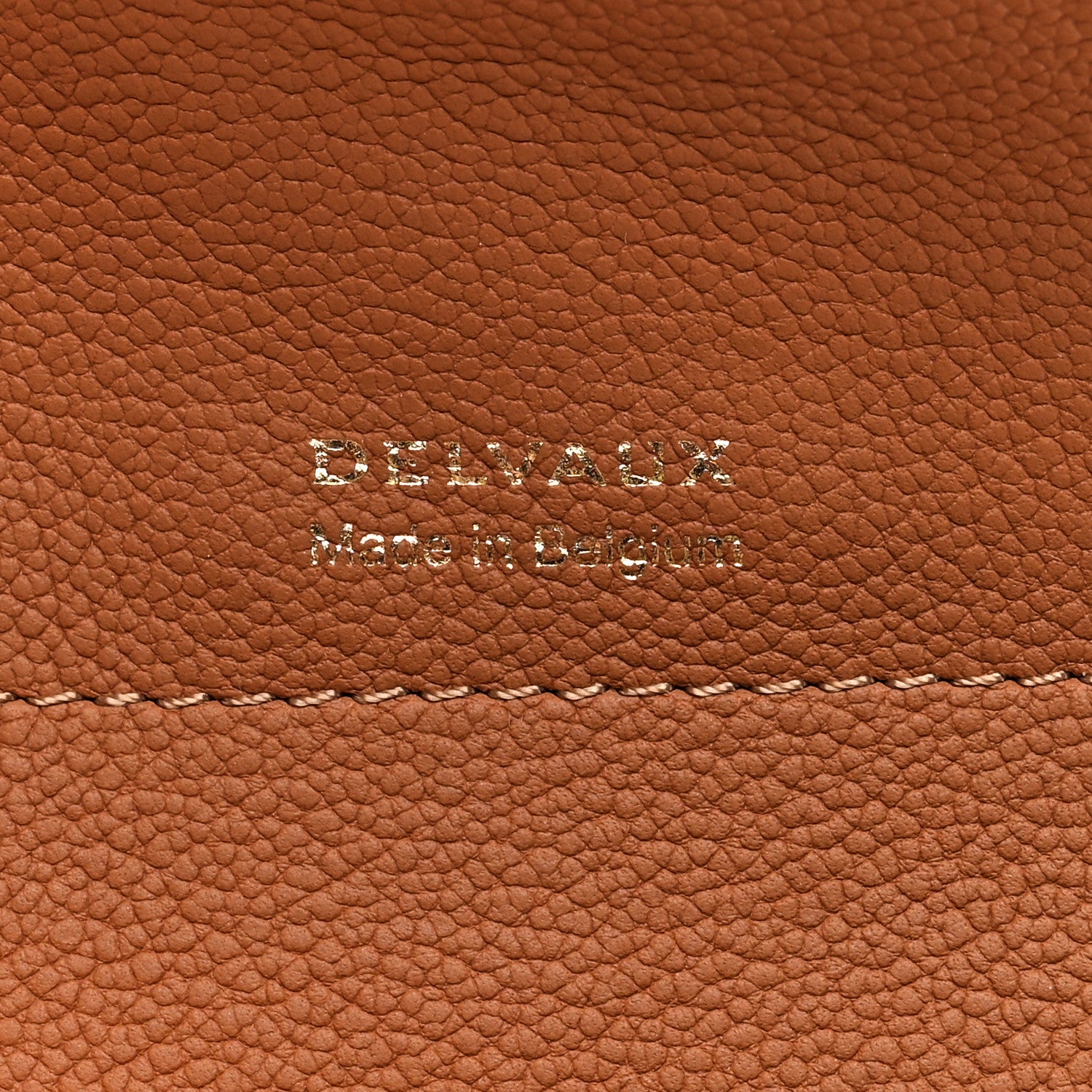 Delvaux Grained Rodeo Calfskin Brillant Compact Wallet Vegetal 7 of 7