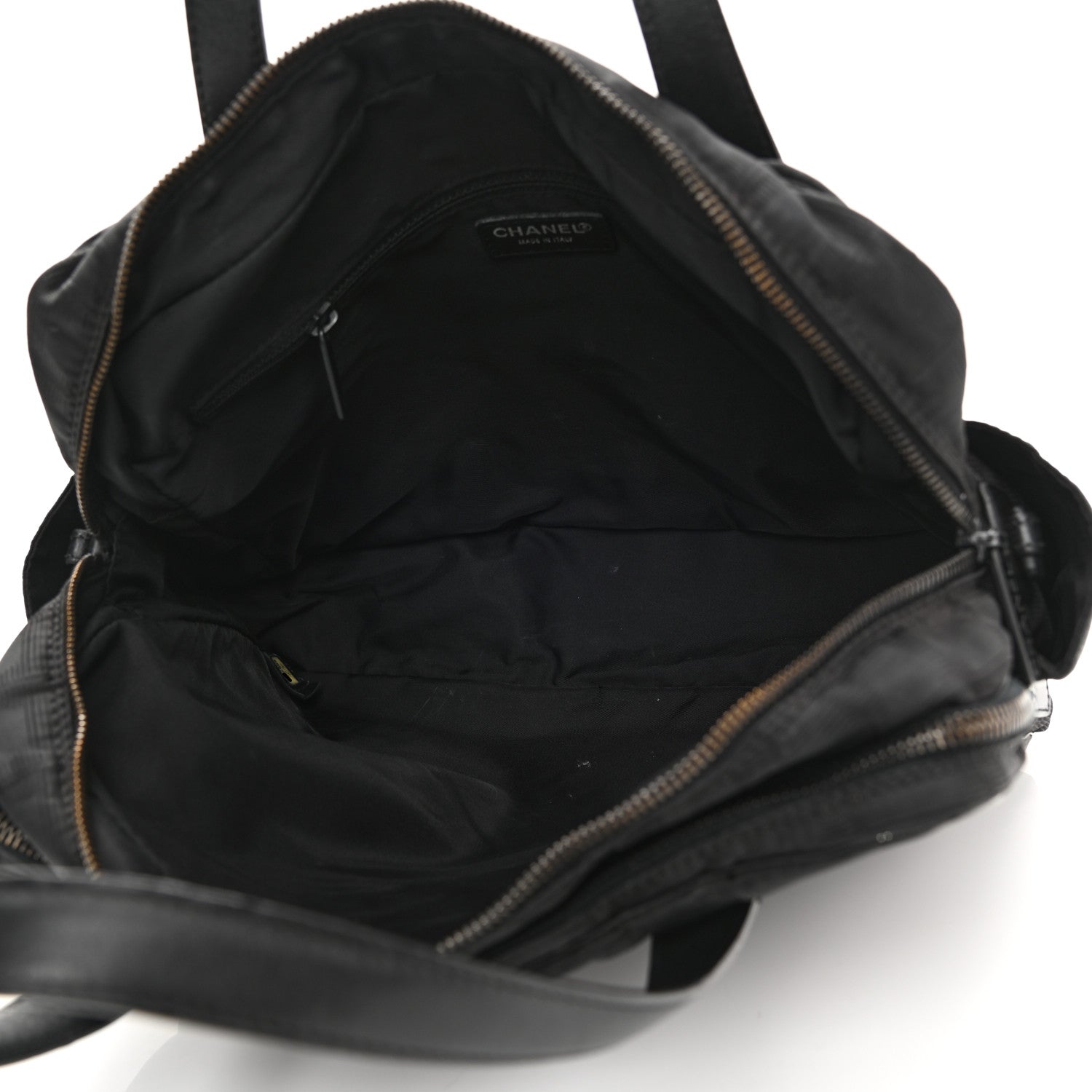 Chanel Nylon Travel Tote Black 5 of 11